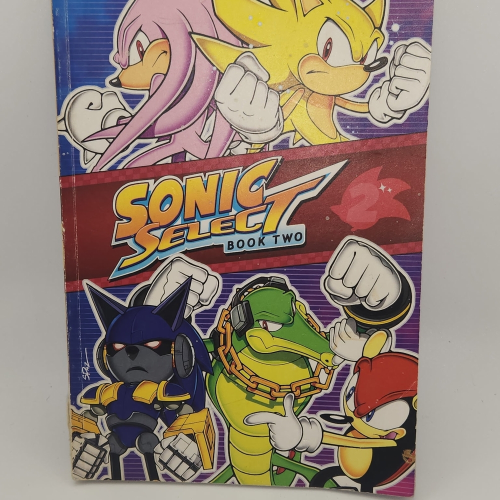 SONIC‎ SELECT BOOK TWO 2 TPB ARCHIE VERY RARE OOP Used